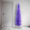 7.5ft. Unlit Lavender Slim Artificial Christmas Tree